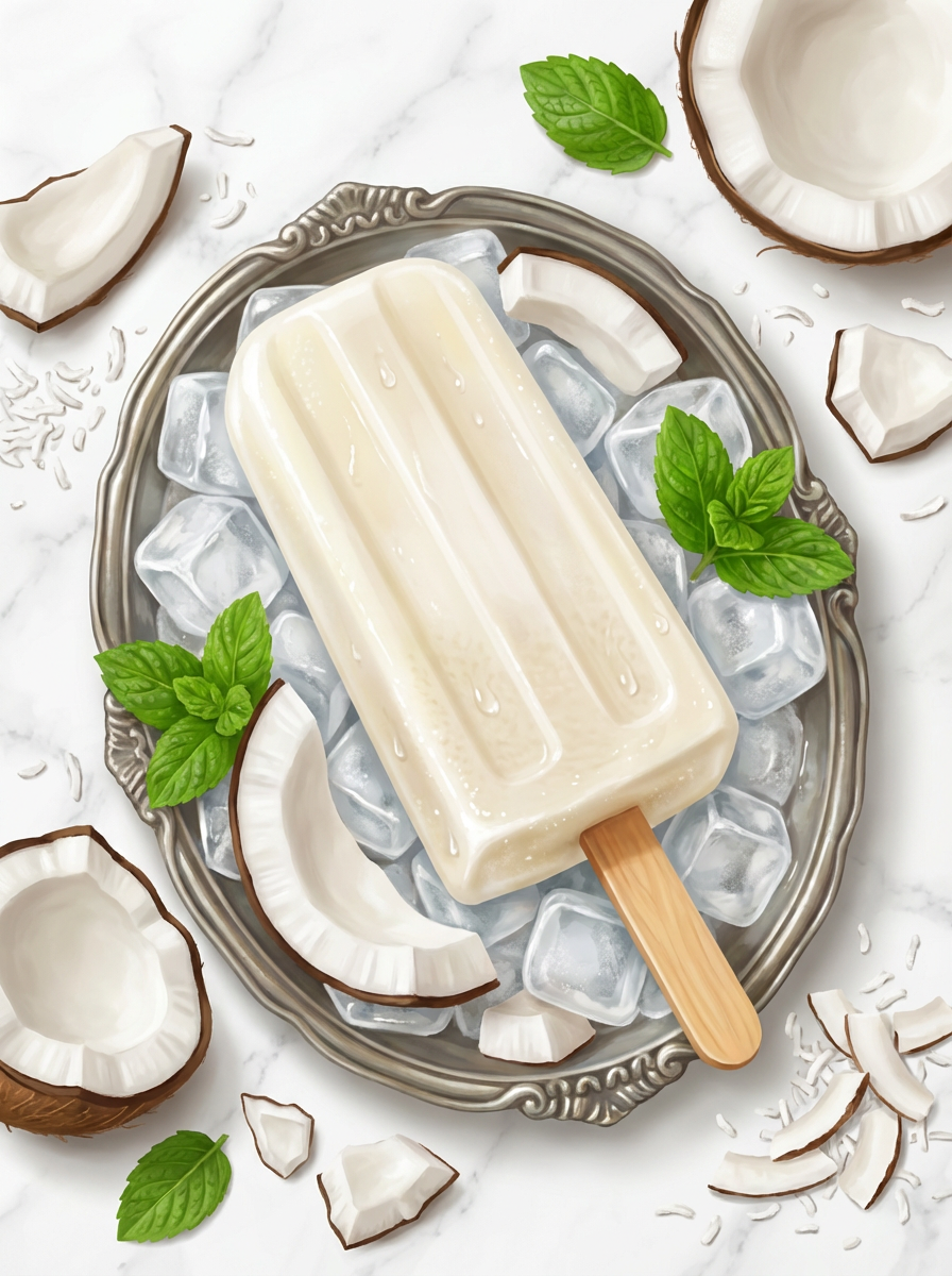 Thunder Ice Coco - Helado energizante de coco